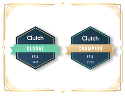 Accely Recognized Among The Top 10% Global Winners As A 2023 Clutch Champion